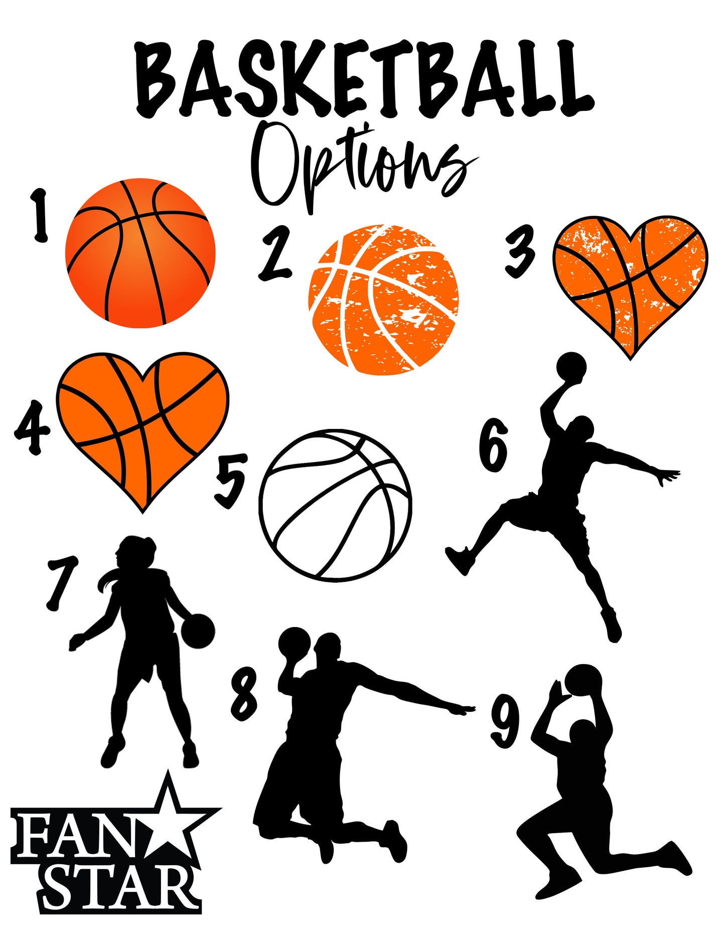 Basketball Cooling Towel with Solid Color Background
