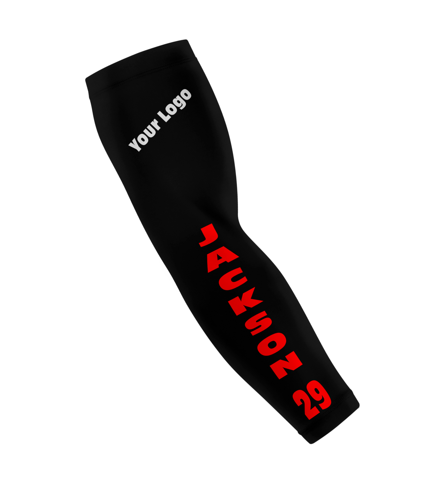 Custom Logo Arm Sleeves for Baseball, Softball, Basketball, Add Your Own Logo