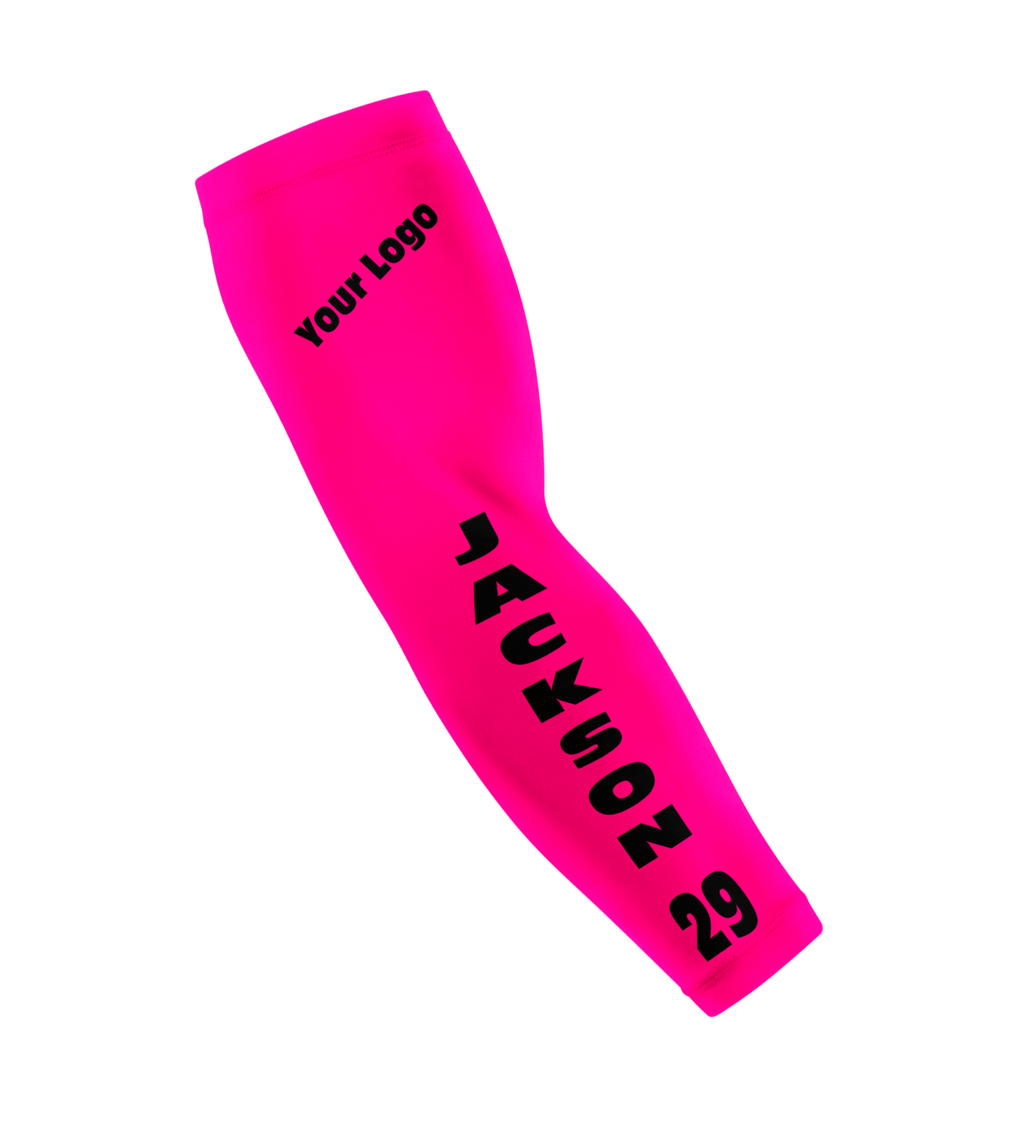 Custom Logo Arm Sleeves for Baseball, Softball, Basketball, Add Your Own Logo