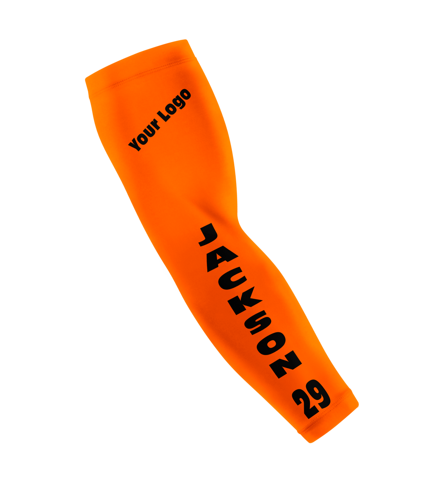 Custom Logo Arm Sleeves for Baseball, Softball, Basketball, Add Your Own Logo