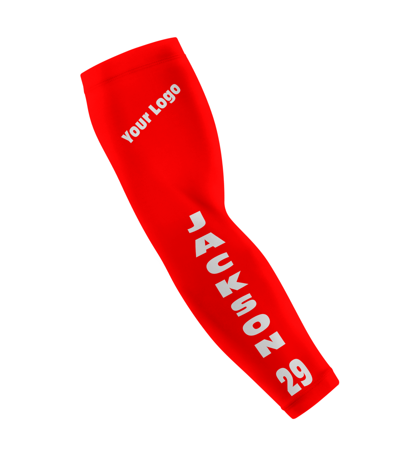 Custom Logo Arm Sleeves for Baseball, Softball, Basketball, Add Your Own Logo