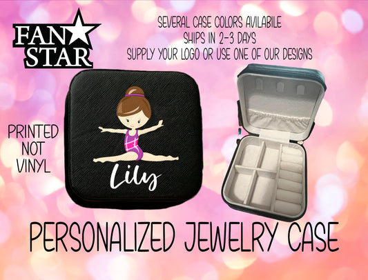 Personalized Gymnast Jewelry Box