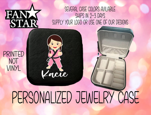 Personalized Karate Jewelry Box