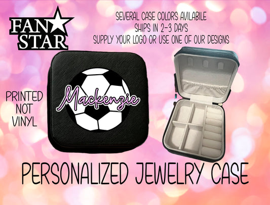 Personalized Soccer Jewelry Box