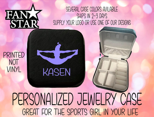 Personalized Cheer Jewelry Box