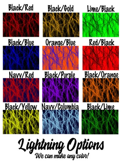 Paw Custom Slides / Sandals -Lightning