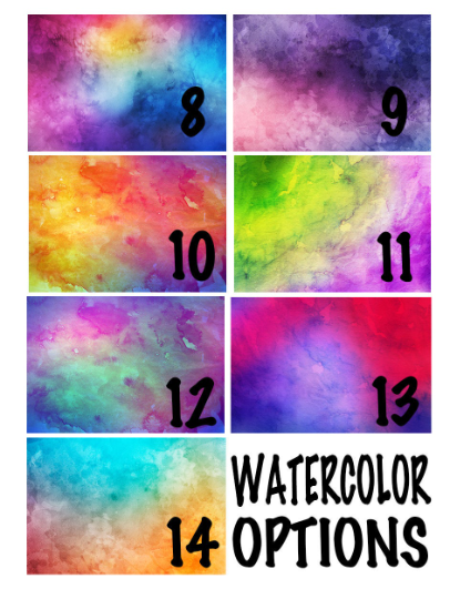 Karate Cooling Towel with Watercolor Background