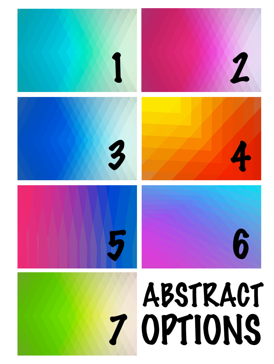 SOCCER Abstract Custom Slides / Sandals - Choose your Background!