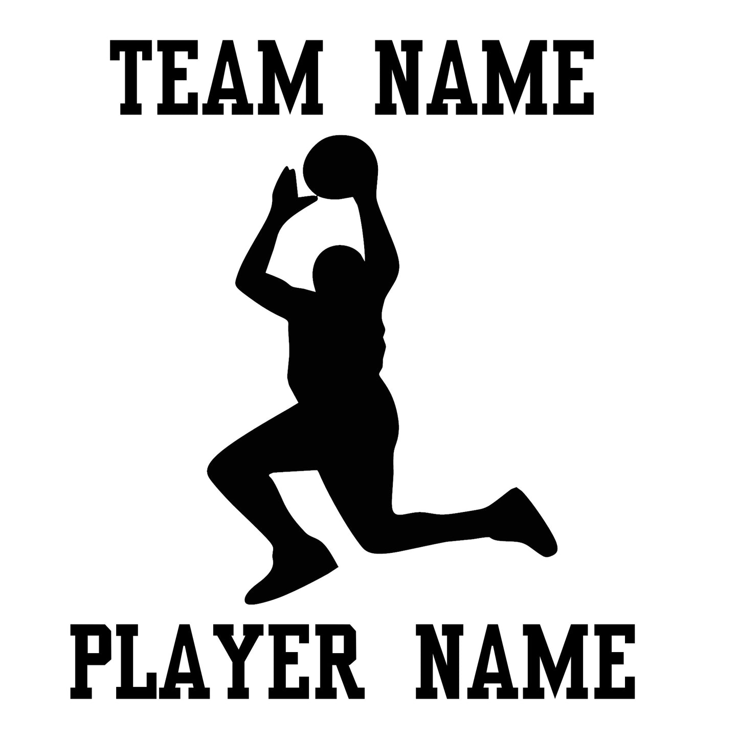 Custom Basketball Car Window Decal