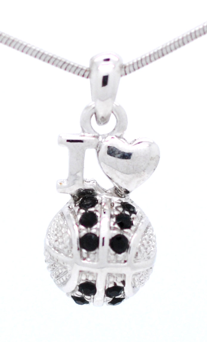 Basketball LOVE Necklace