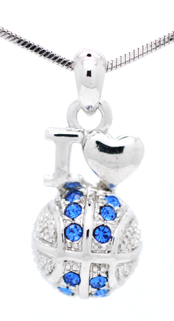 Basketball LOVE Necklace