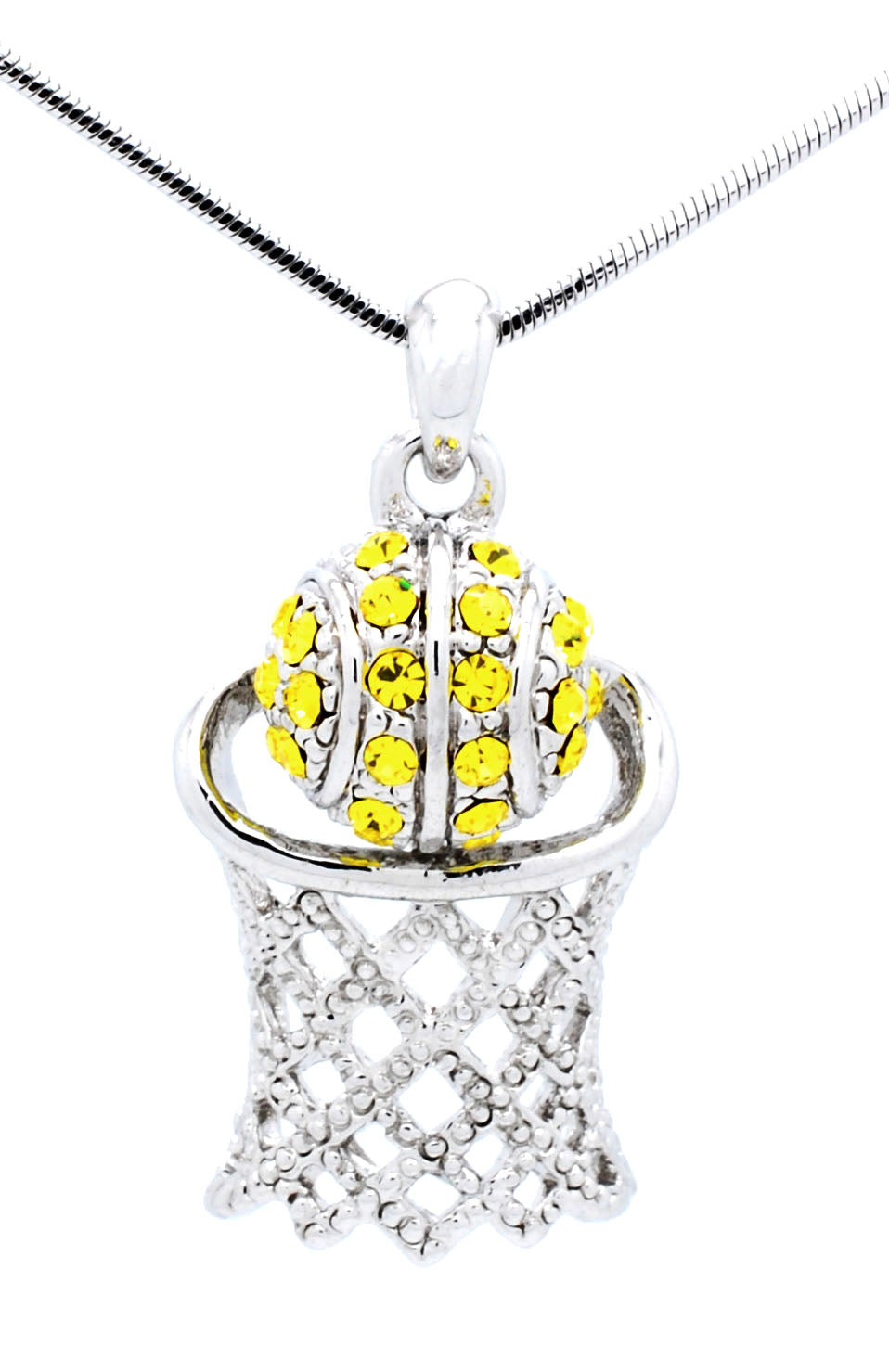 Basketball Hoop Necklace - Large