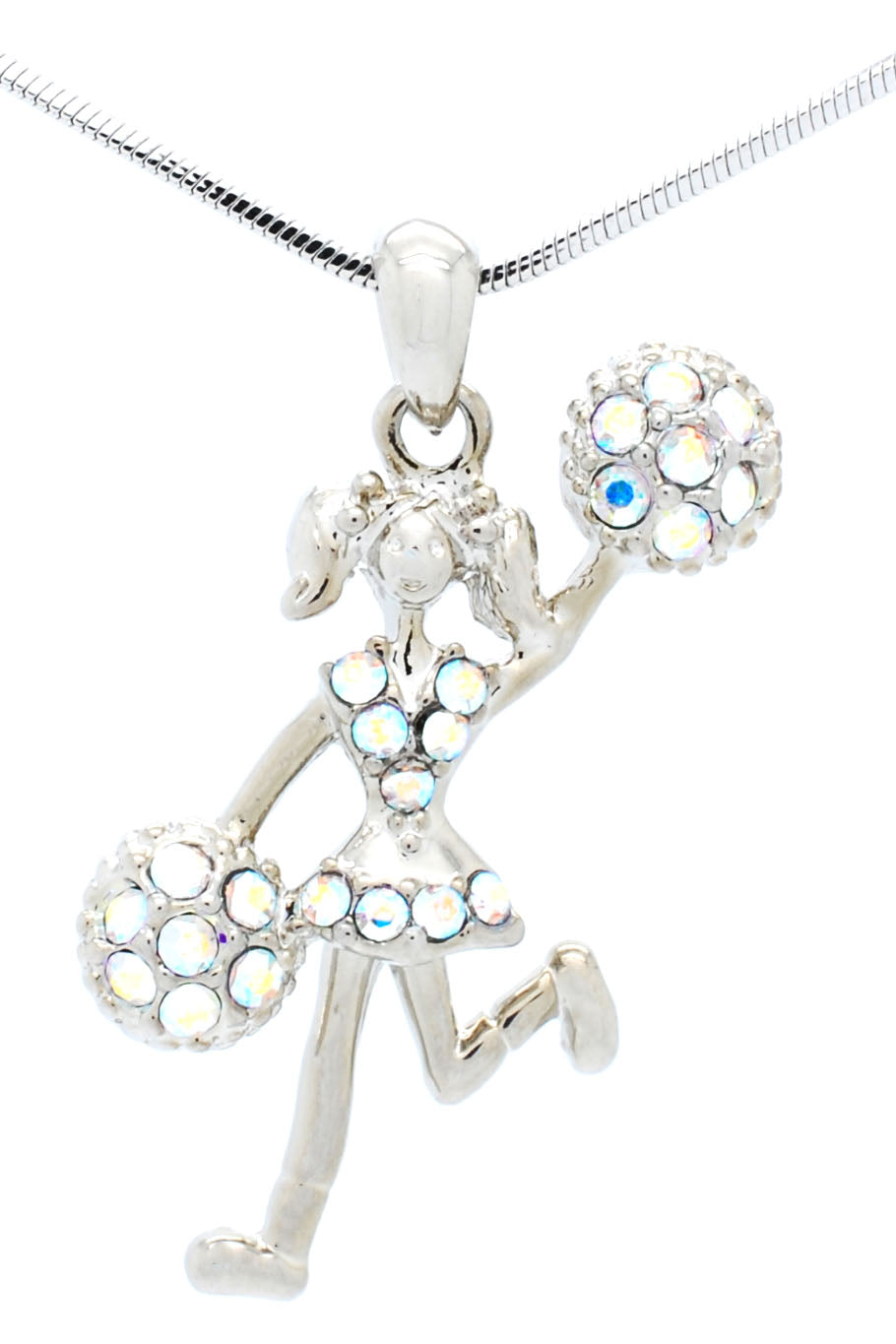 Cheer Necklace - Poms Half