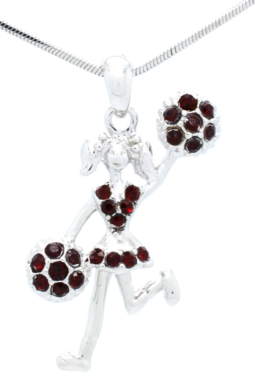 Cheer Necklace - Poms Half