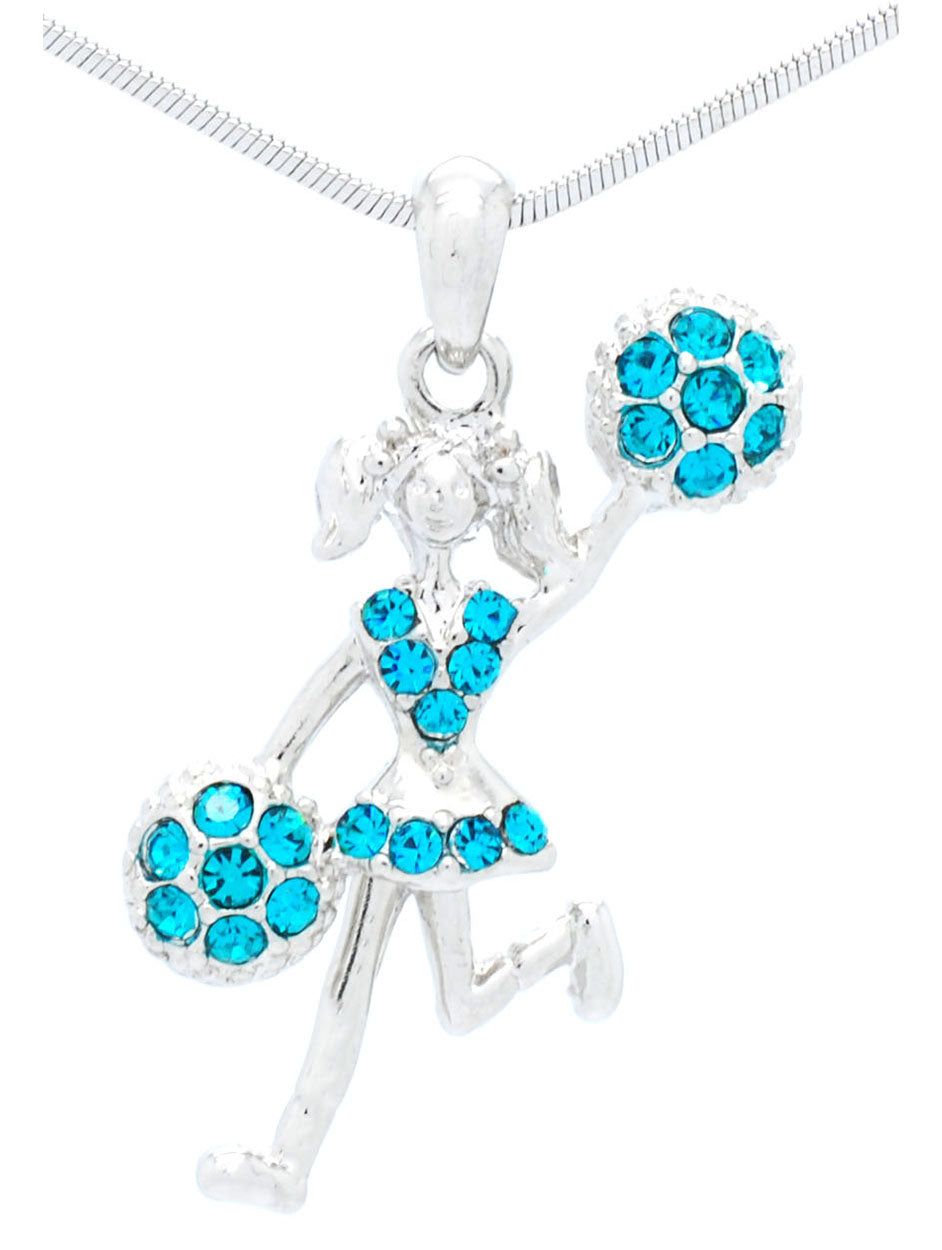 Cheer Necklace - Poms Half