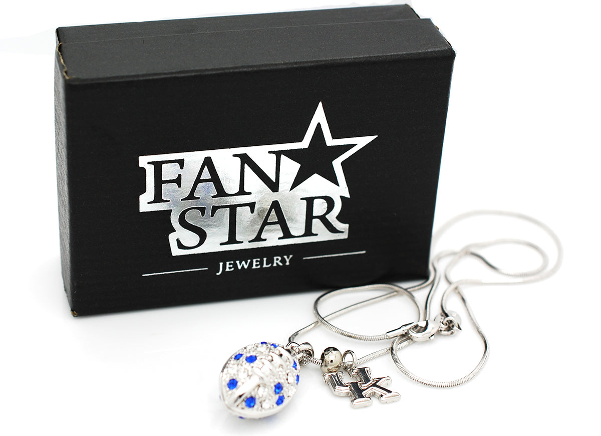 USF Mini Football Necklace and Earring Set