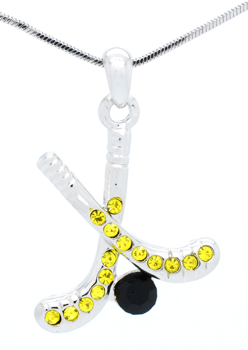 Hockey Stick Necklace - Large Single Color