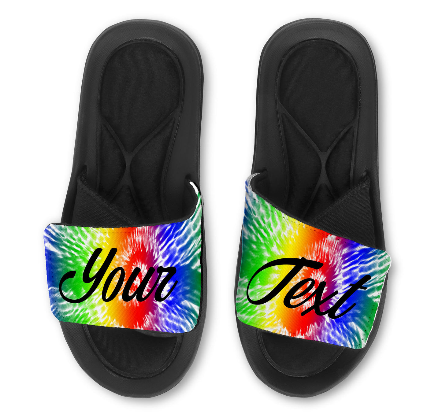 Pride Slides - Tie Dye