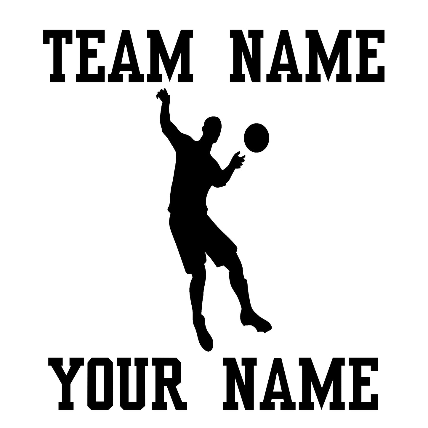 Custom Soccer Car Window Decal - Bouncing Ball