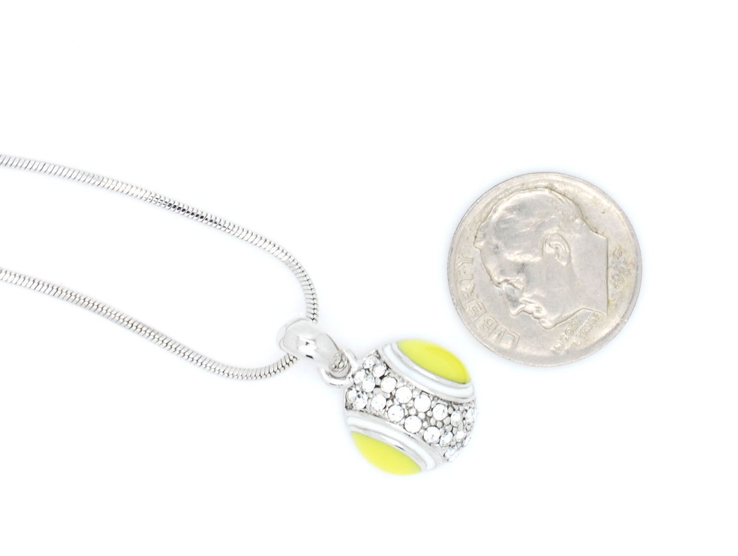 Tennis Ball Necklace