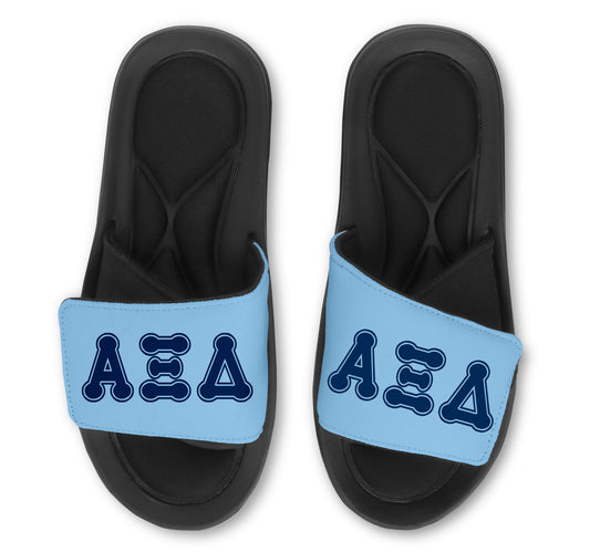 Alpha Xi Delta Slides Sandals