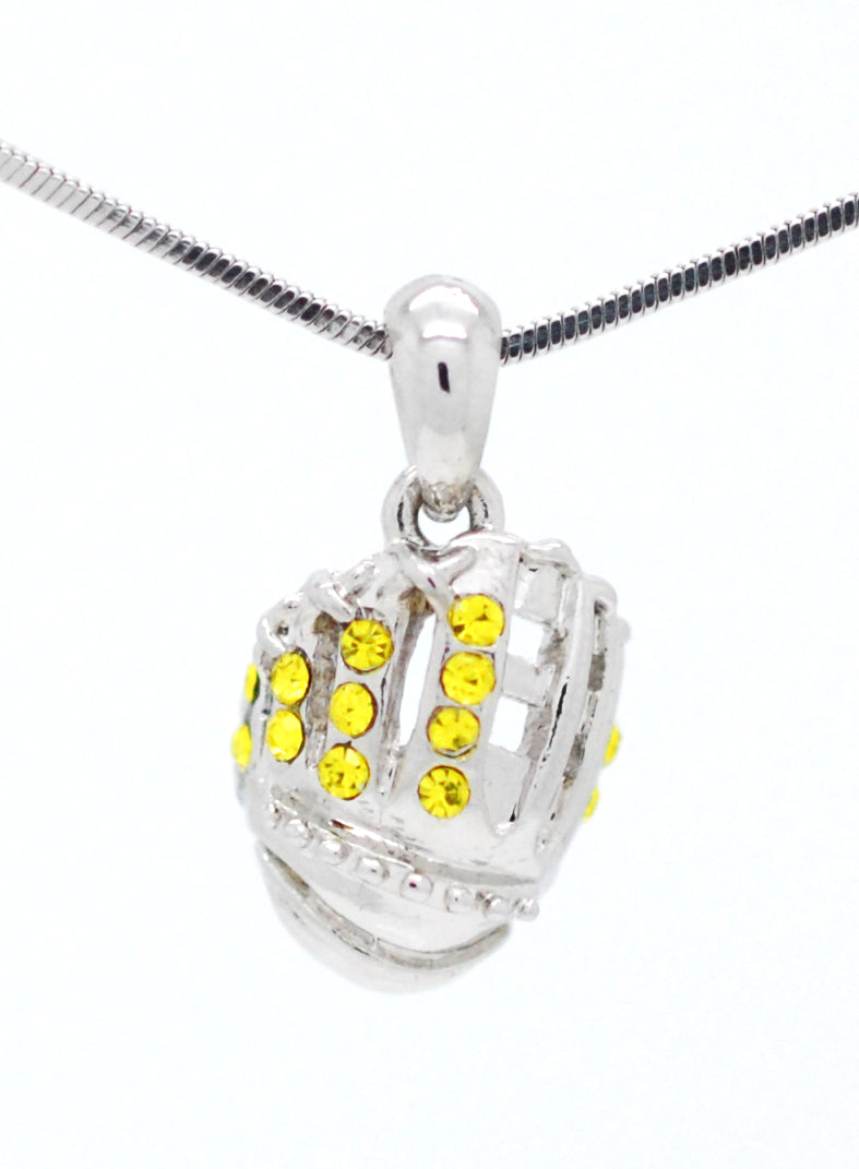 Baseball/Softball Glove Necklace - Mini