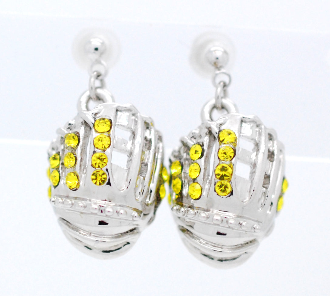 Baseball/Softball Glove Earrings - POST