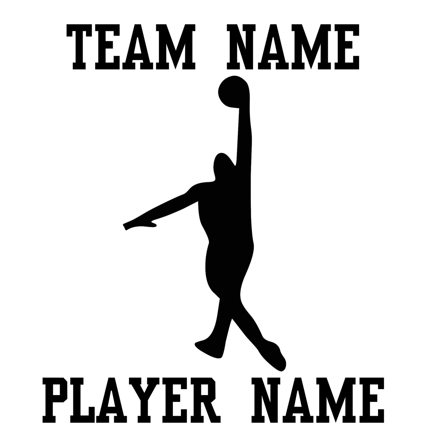 Custom Basketball Car Window Decal - Layup