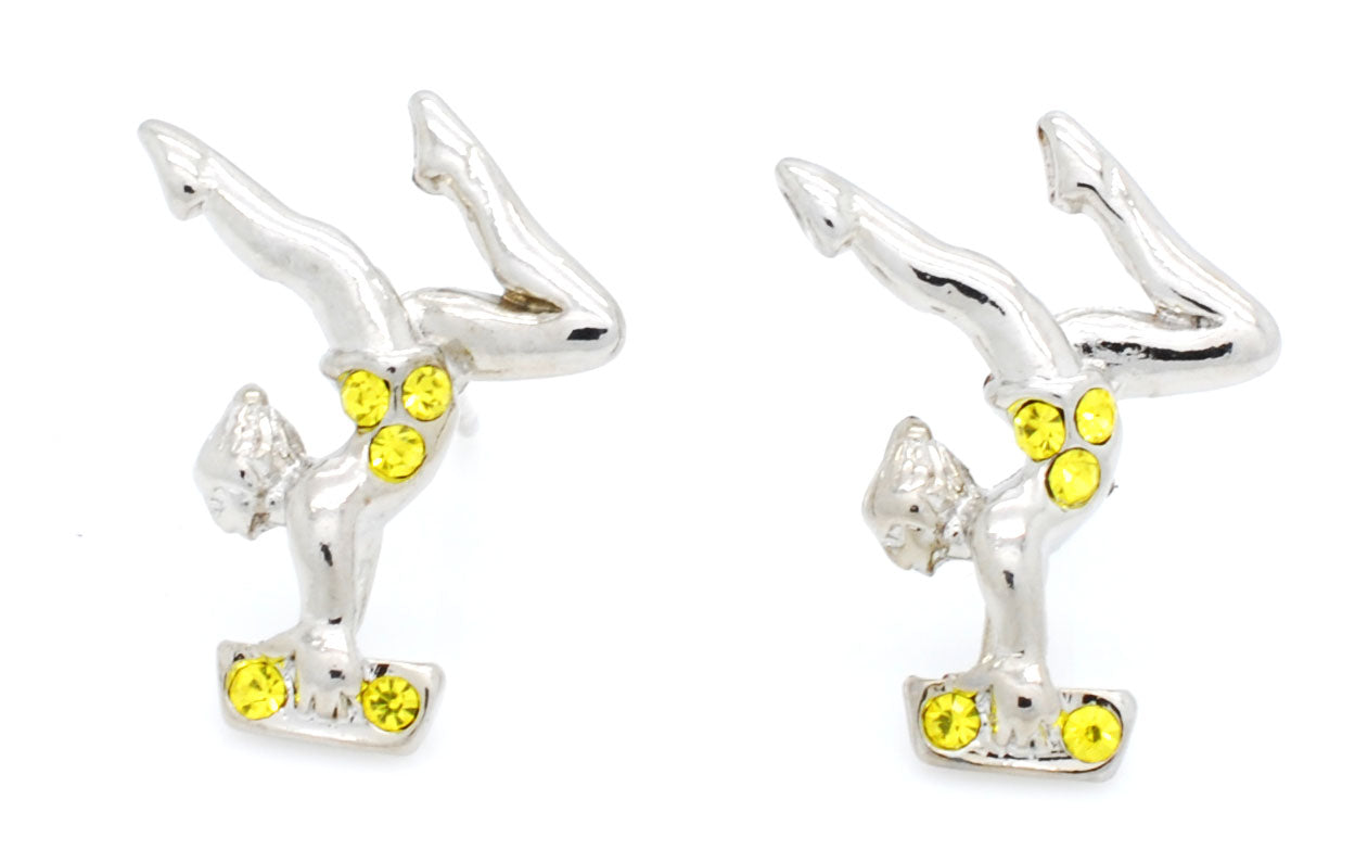 Gymnast POST Earrings - Beam