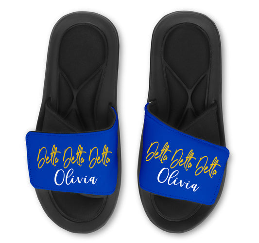 Delta Delta Delta Slides Personalized With Your Name