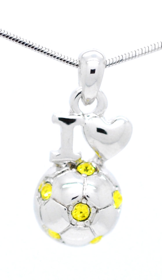 Soccer Necklace Love
