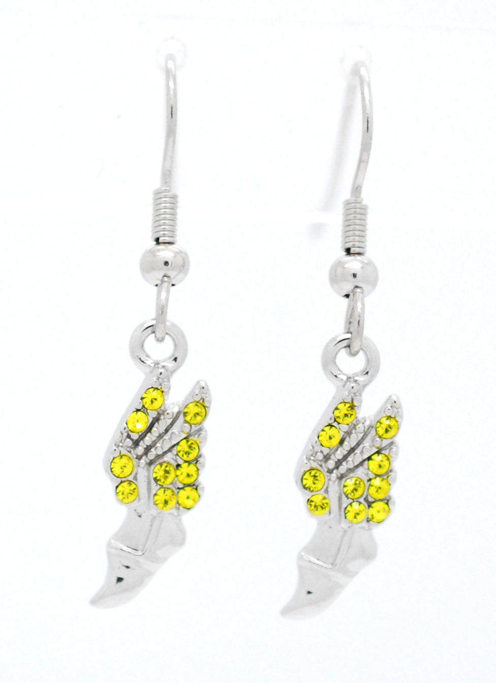 Track Winged Foot Earrings - DANGLE