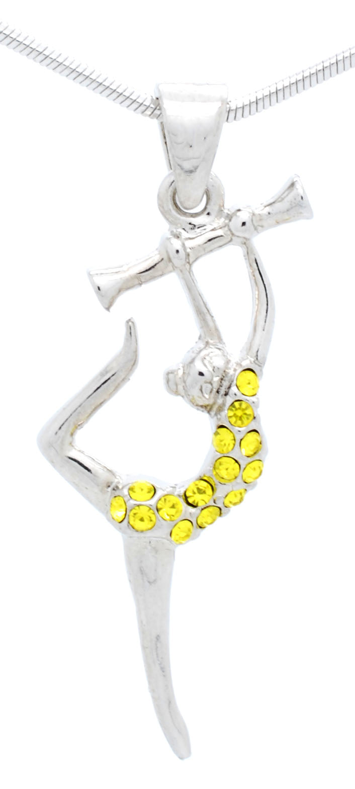 Baton Twirling Girl Necklace