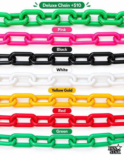 Fan Star basic chain colors and deluxe chain upgrade