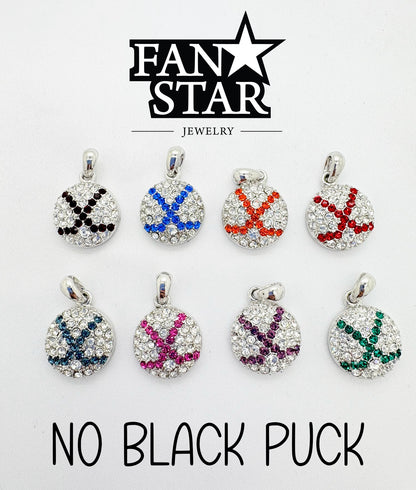 Hockey Puck Necklace