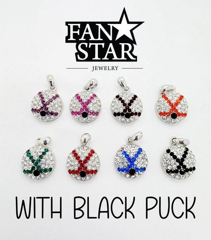 Hockey Puck Necklace