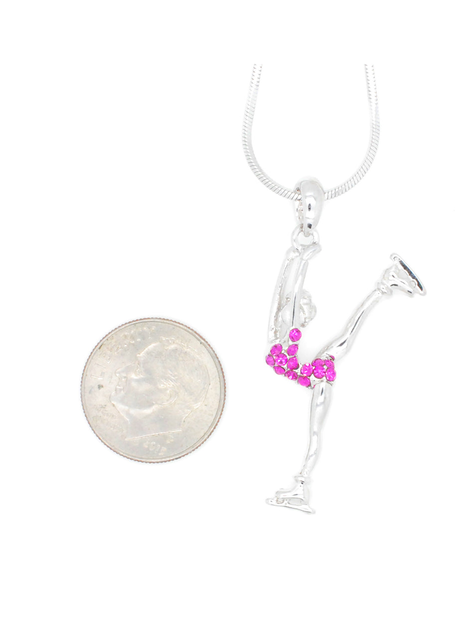 SKATER Necklace Leg Up Style - CHOOSE YOUR COLOR!