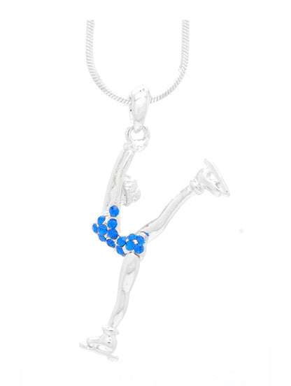 SKATER Necklace Leg Up Style - CHOOSE YOUR COLOR!