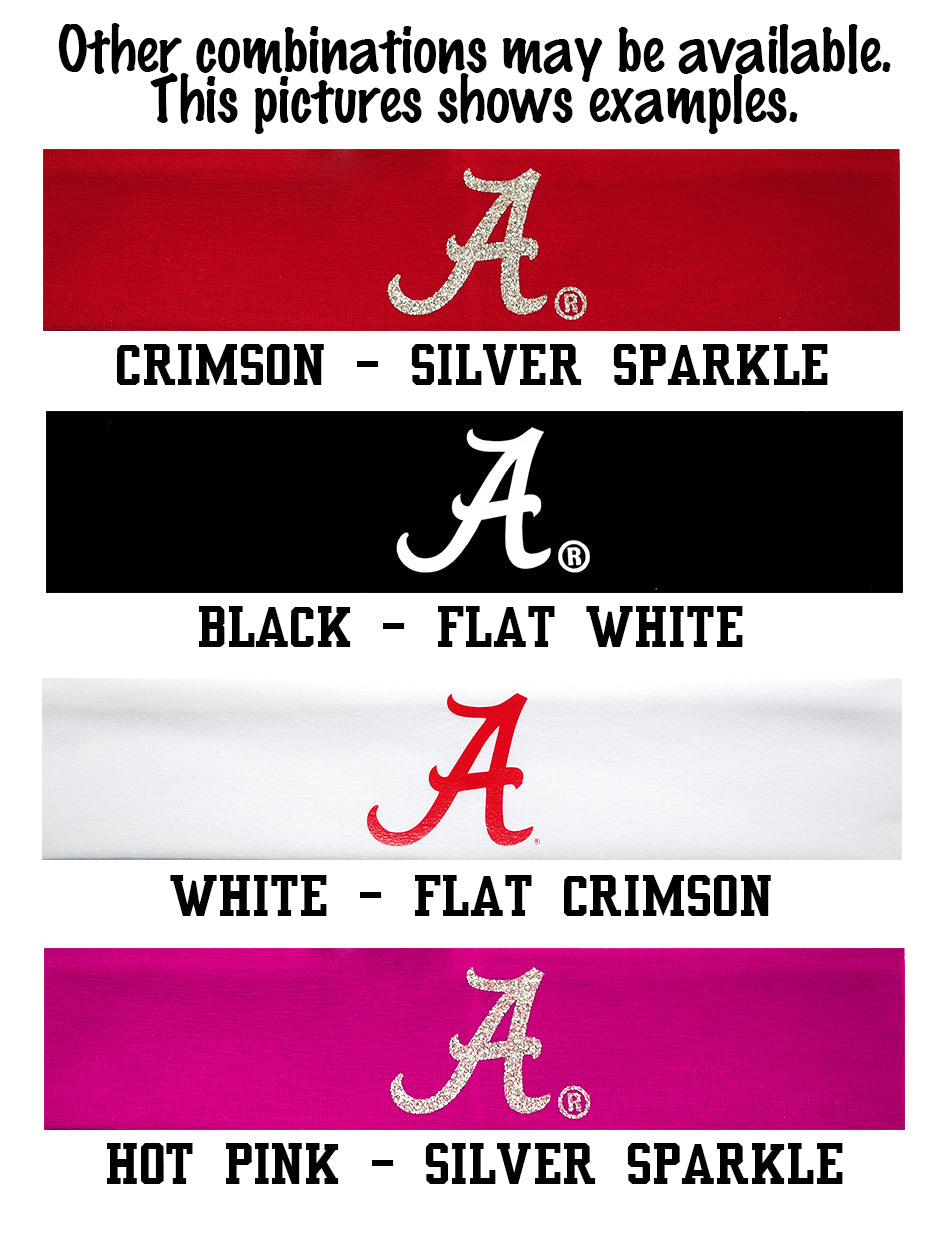 Alabama Logo Headband - Choose Your Style