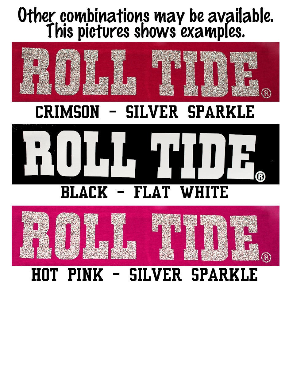 Alabama Roll Tide Headband - Choose Your Style