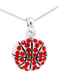 Basketball Crystal Necklace - Large
