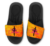 Ballerina Custom Slides / Sandals - Watercolor