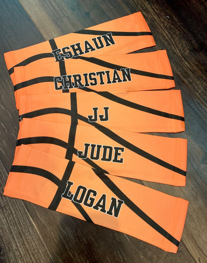 Custom Basketball Sleeves - Sublimation - Add Your Name/Number/Team!!