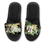 Field Hockey Custom Slides / Sandals - Camo