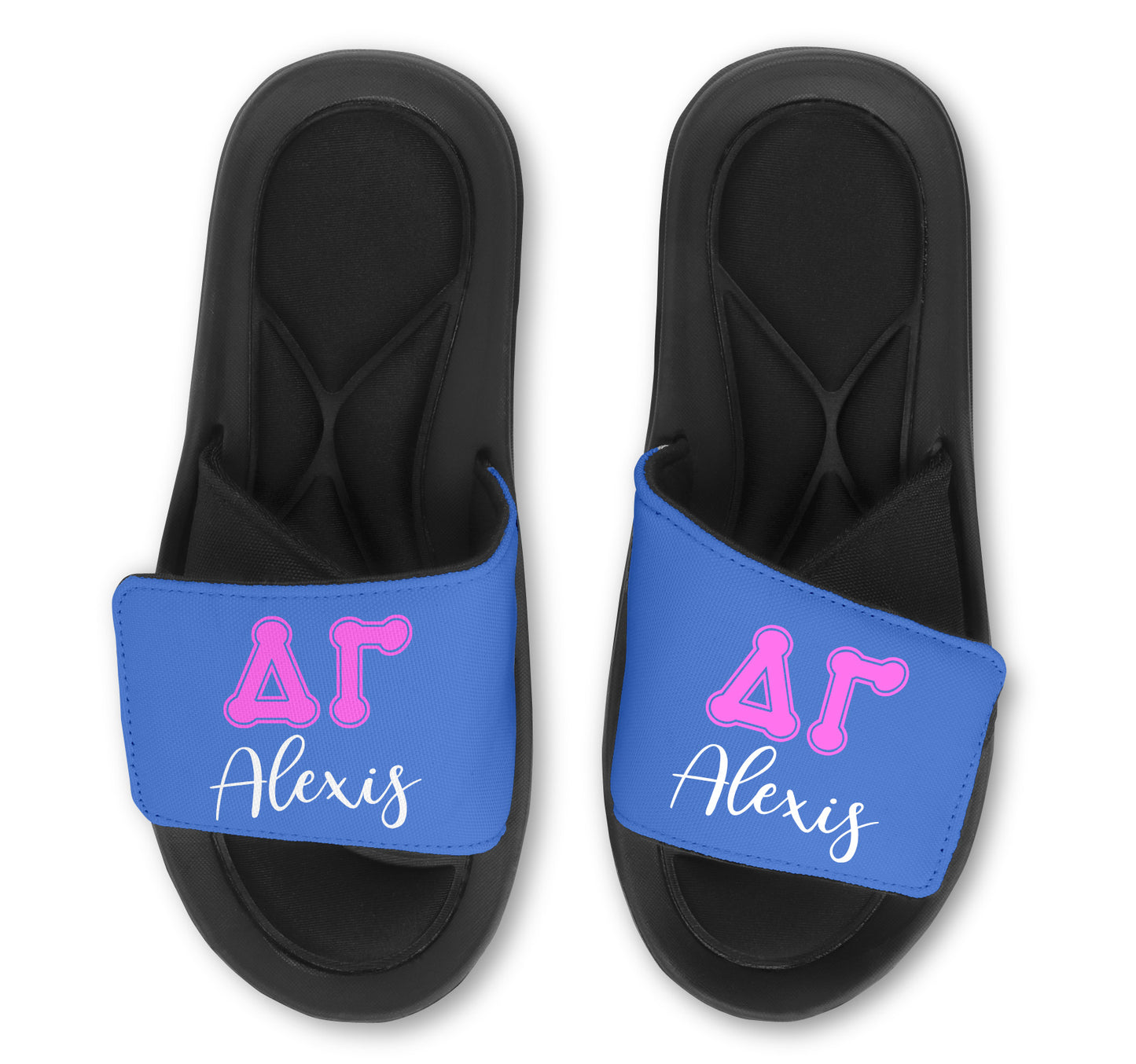 Delta Gamma Slides - Customize With Your Name