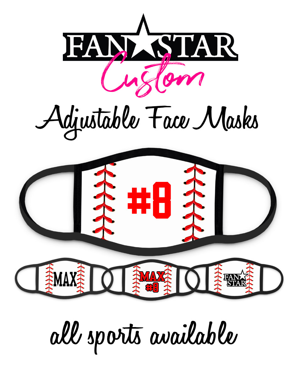 Baseball Face Mask Laces - Add Your Personalization!