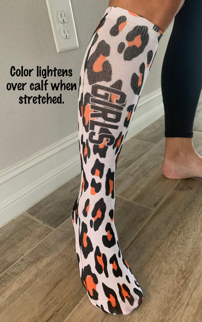 Lightning Style Knee High Socks