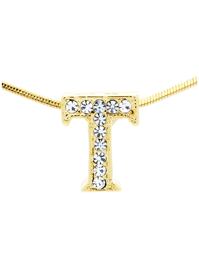 Letter t necklace Clearance