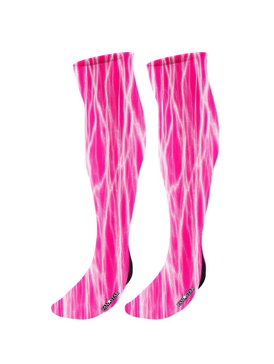Lightning Style Knee High Socks