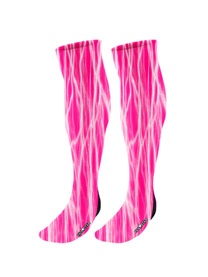 Lightning Style Knee High Socks
